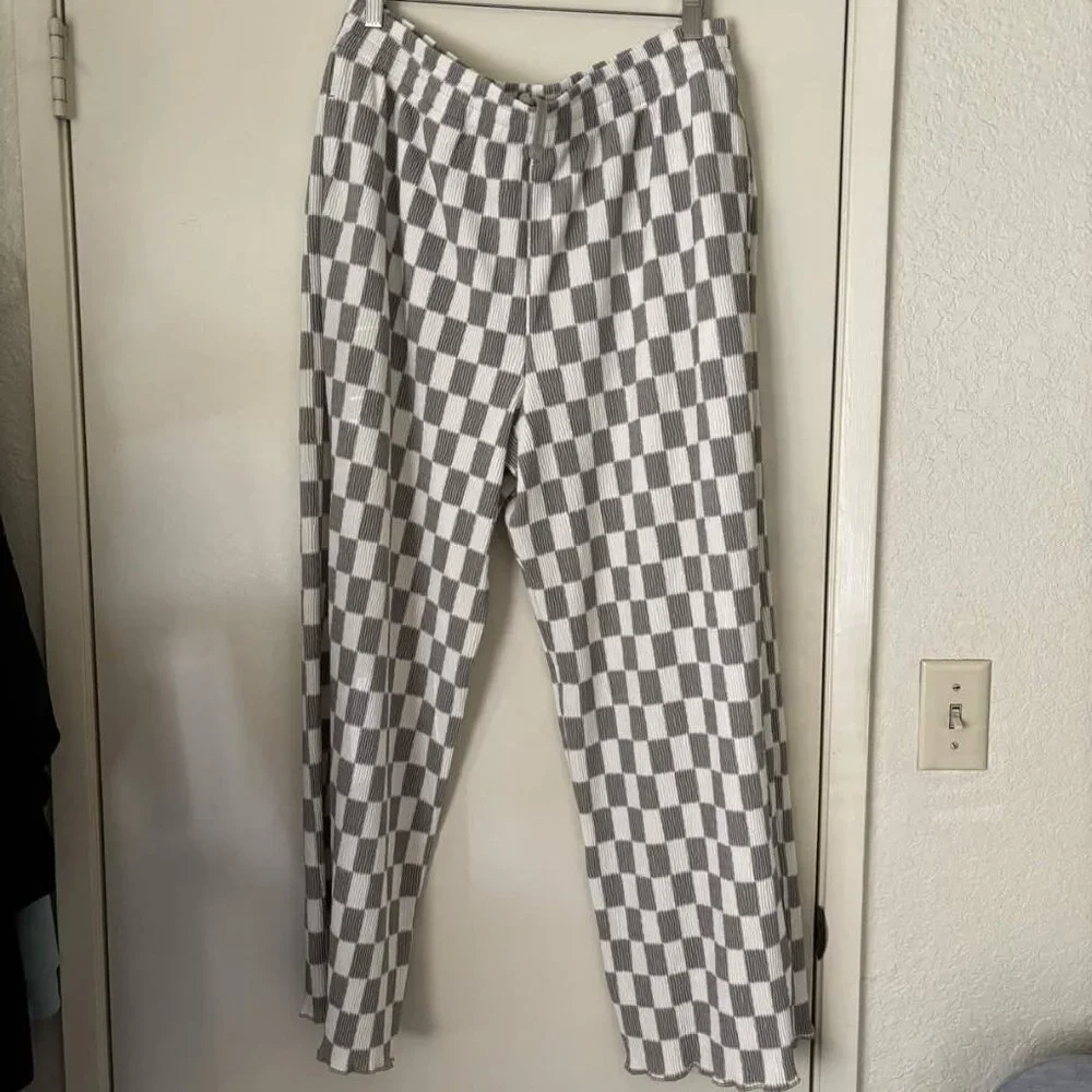 NWT VANS Wren Checkerboard Pants - Picture 2 of 3